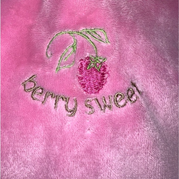 GUND Baby Berry Sweet Dolly Pink Lovey Satin Snug Security Blanket 12” READ - Picture 4 of 16